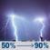 Sunday Night: A chance of rain showers between 9pm and 11pm, then showers and thunderstorms. Mostly cloudy, with a low around 61. Southwest wind 6 to 13 mph, with gusts as high as 24 mph. Chance of precipitation is 90%. Sunday Night: Showers And Thunderstorms